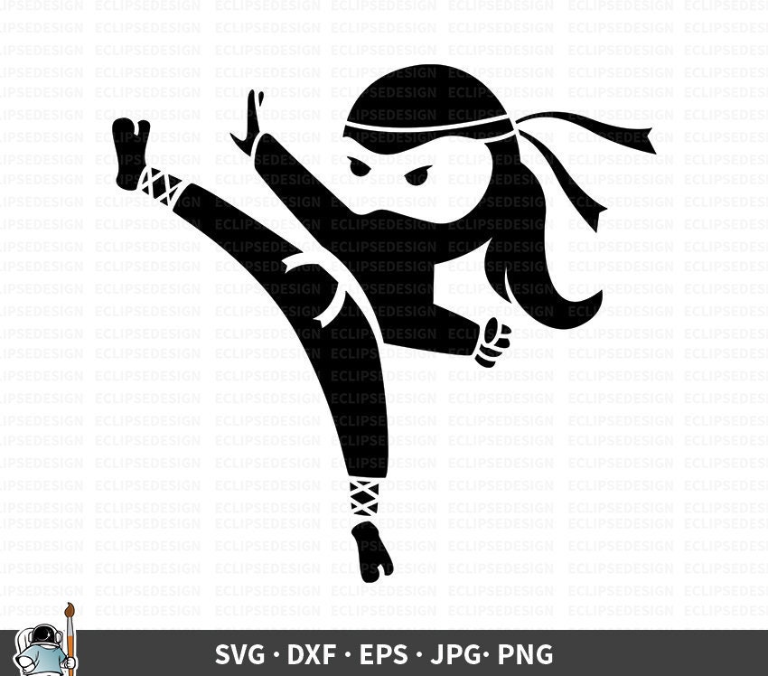 Download Ninja Svg Ninja Girl Svg Ninja Vector Ninja Cricut Ninja Etsy