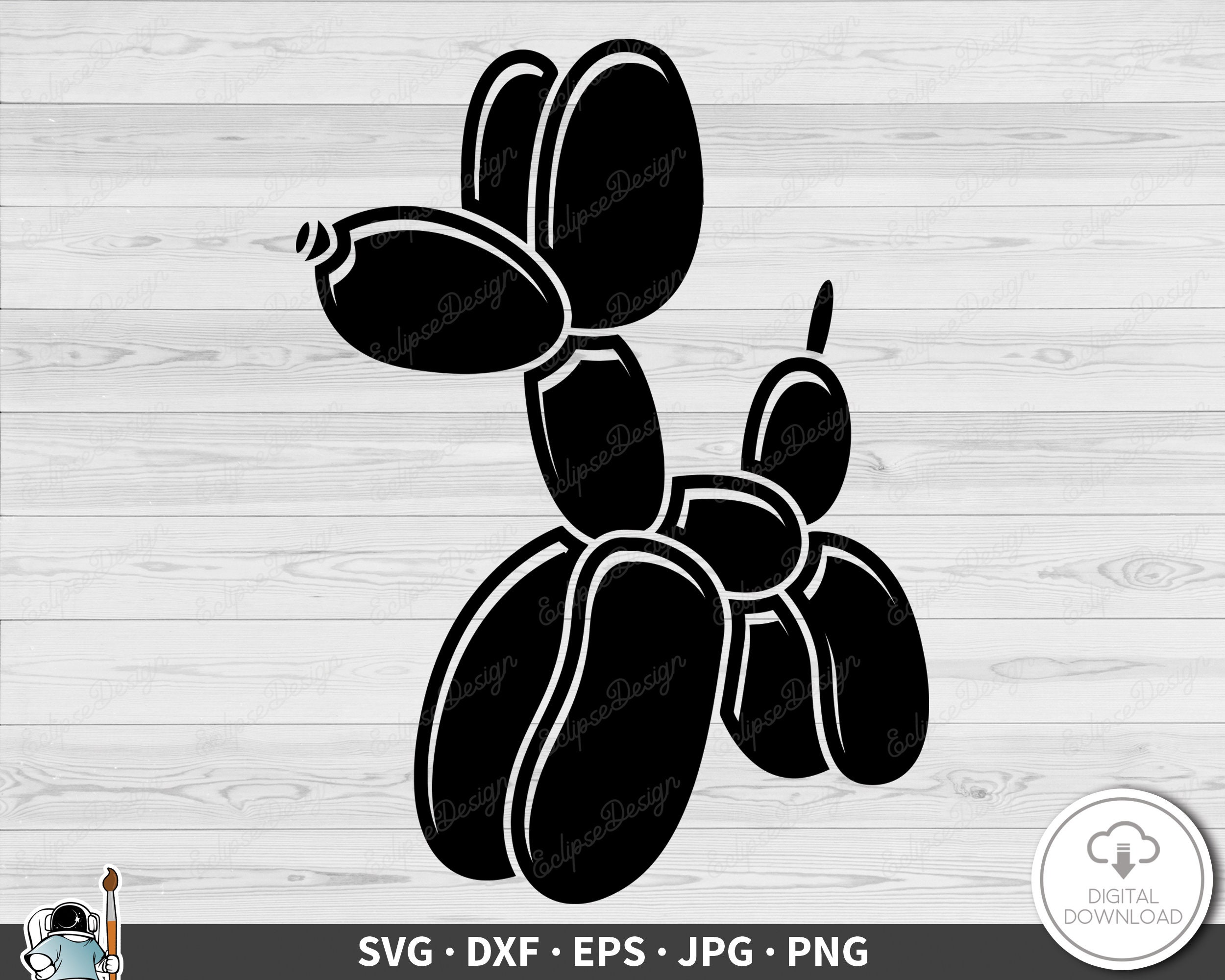 Balloon, String, Party, Up, Clip Art, Clipart, Design, Svg Files, Png  Files, Eps, Dxf, Pdf Files, Silhouette, Cricut, Cut File