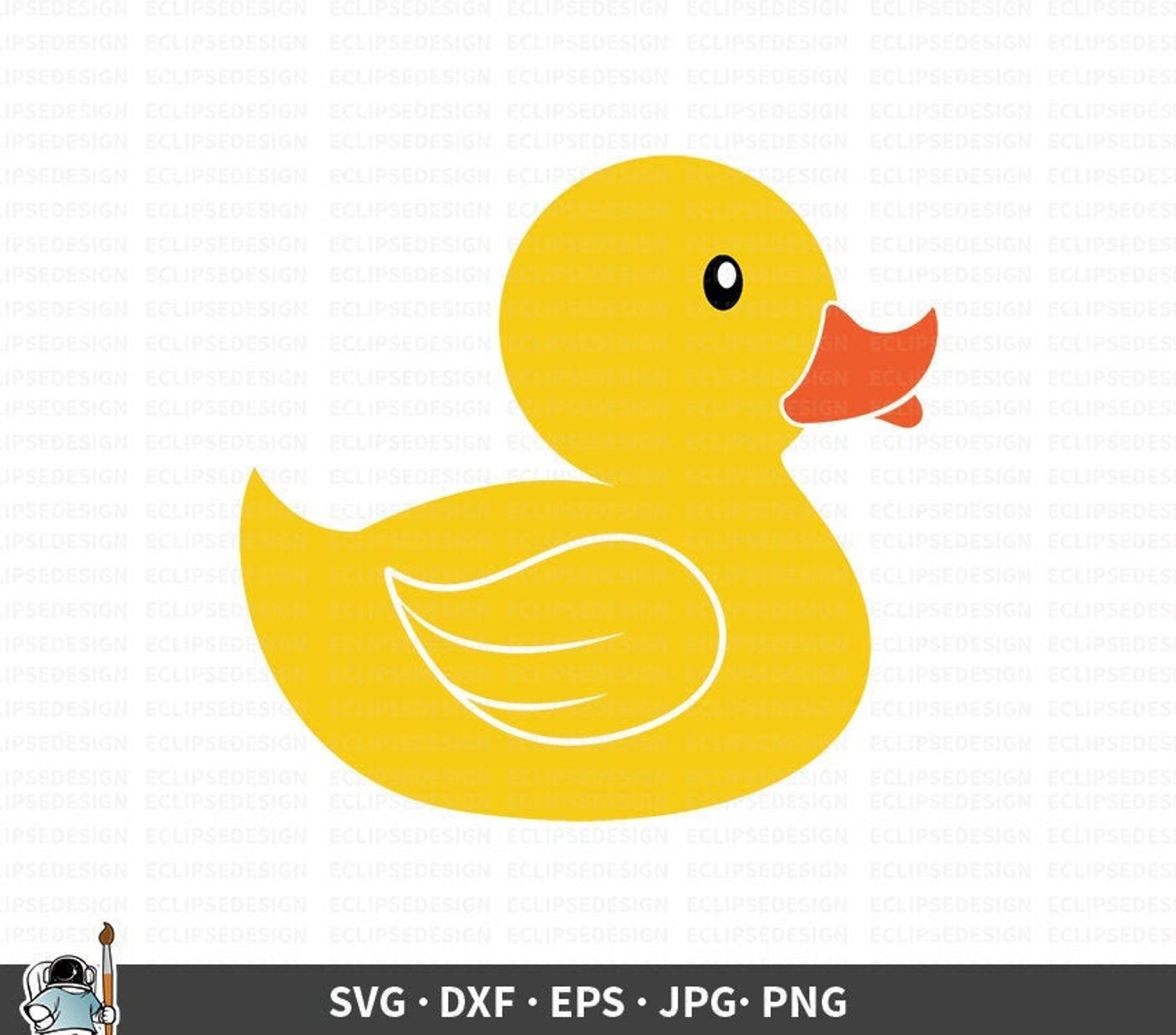 Rubber Duck SVG Rubber Duck Clip Art Duck Vector Bathtime | Etsy