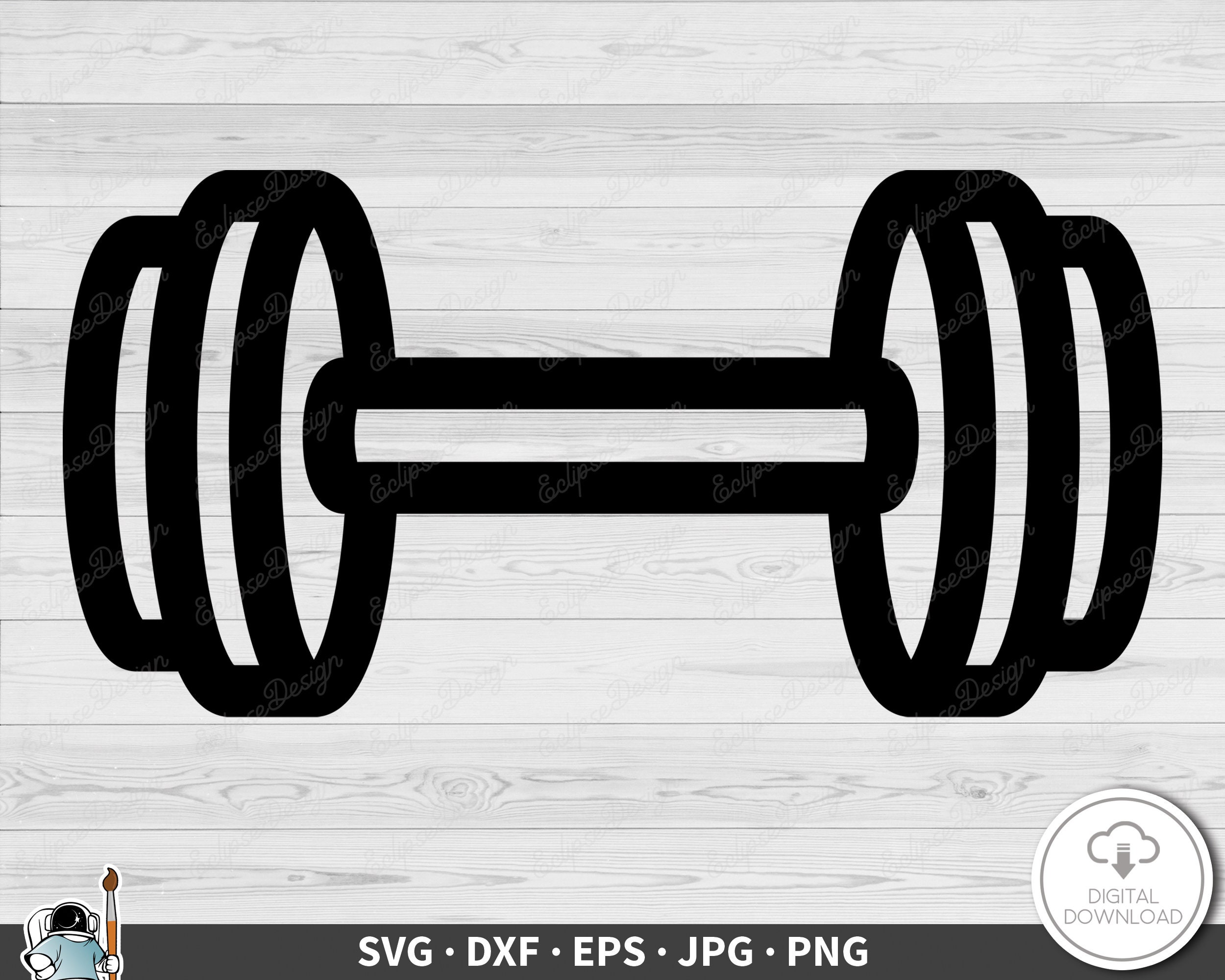 Dumbbell Clipart Png