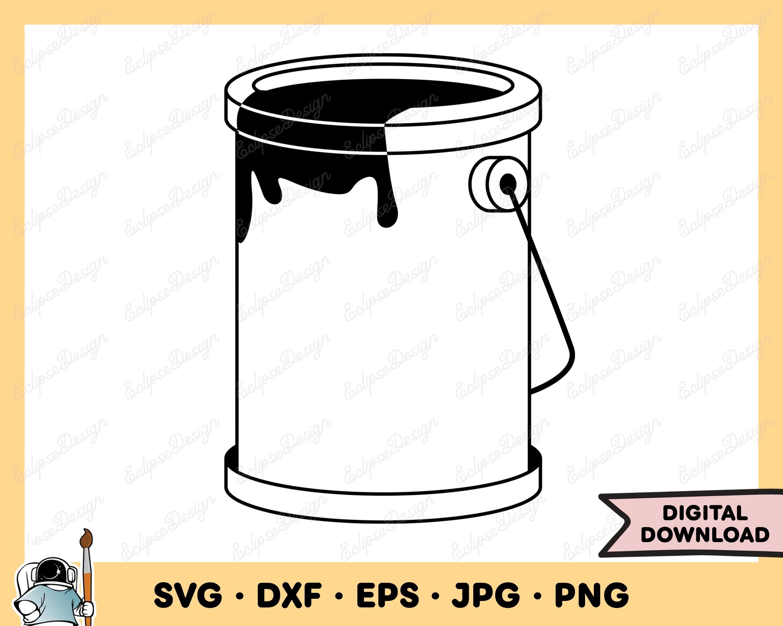 Verfblik SVG verfblik PNG verf Clip Art gesneden bestand silhouet Instant  Digitale download - Etsy België, image size:2500x2000