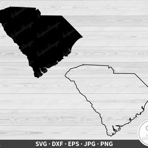North Carolina State Silhouette Shape Map U.s.united America American  Nation National VECTOR Jpeg Svg Png Eps Logo Cricut Cutting Cut Decal 