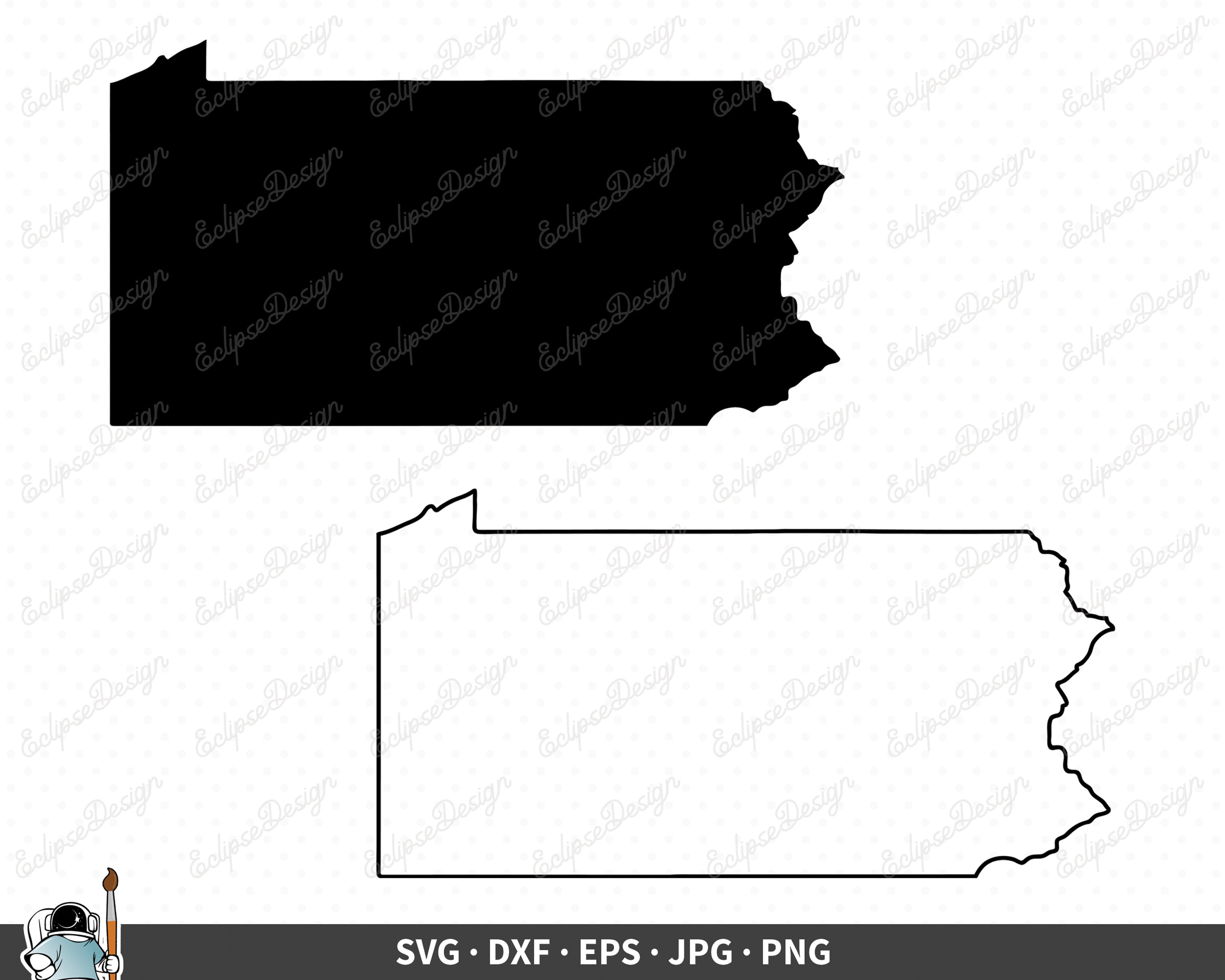 State Of Pennsylvania Clipart