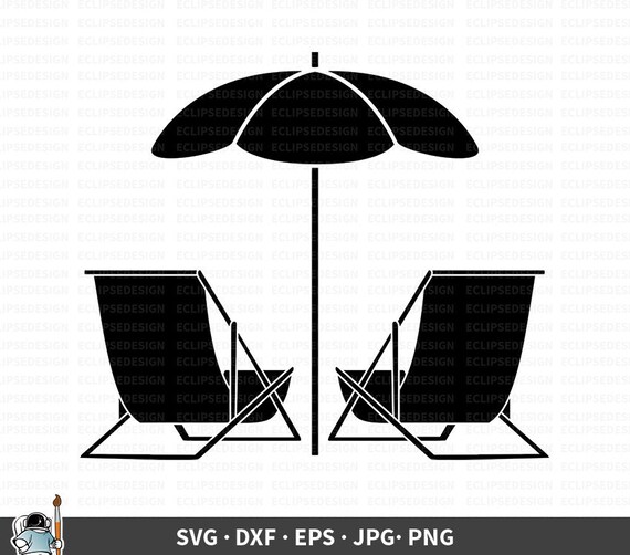 Download Beach Chairs Svg Beach Vector Beach Svg Beach Cricut Beach Etsy