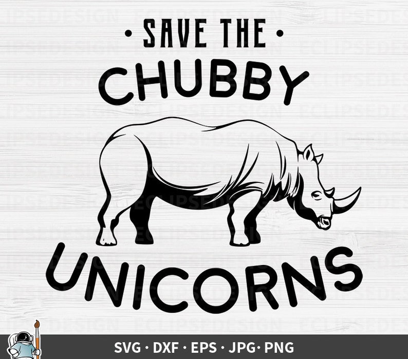 Download Art Collectibles Clip Art Rhino Clipart Rhino Svg Rhino Silhouette Rhino Cut File Rhinoceros Cricut Save The Chubby Unicorns Svg Animal Jpg Png Dxf Eps