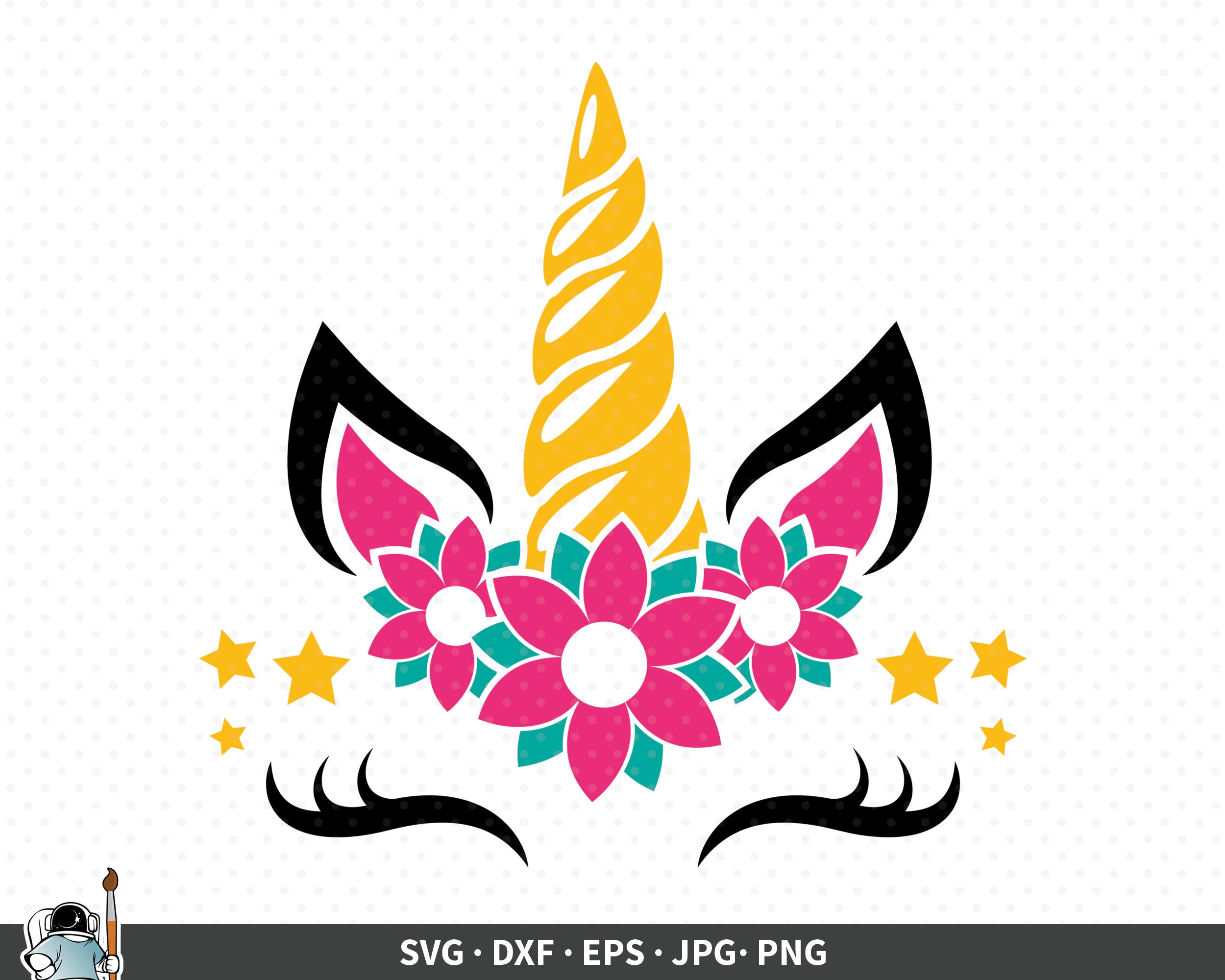 Free Free Unicorn Face Outline Svg 702 SVG PNG EPS DXF File