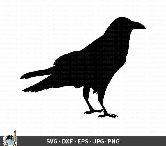 Download Raven Cut File Raven Silhouette Crow Svg Raven Clip Art Raven Svg Cricut Cut Files Silhouette Files Crow Cut File Bird Svg Embroidery Sewing Needlecraft Efp Osteology Org