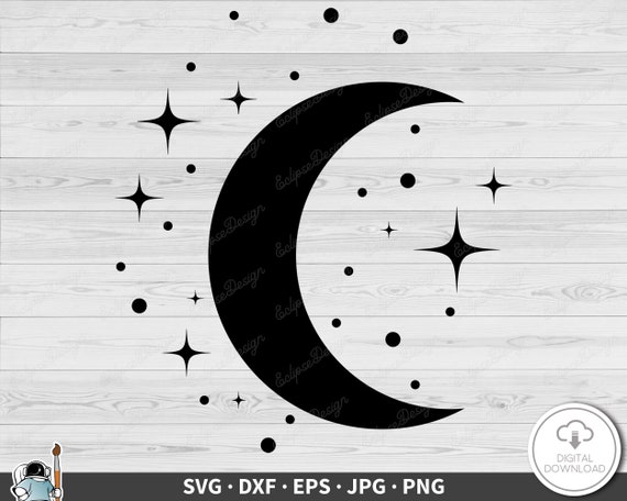 Free Dark Moon Background - Download in Illustrator, EPS, SVG, JPG