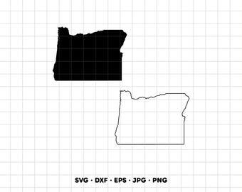 Oregon State SVG Clipart PNG Cricut Silhouette (Instant Digital Download)