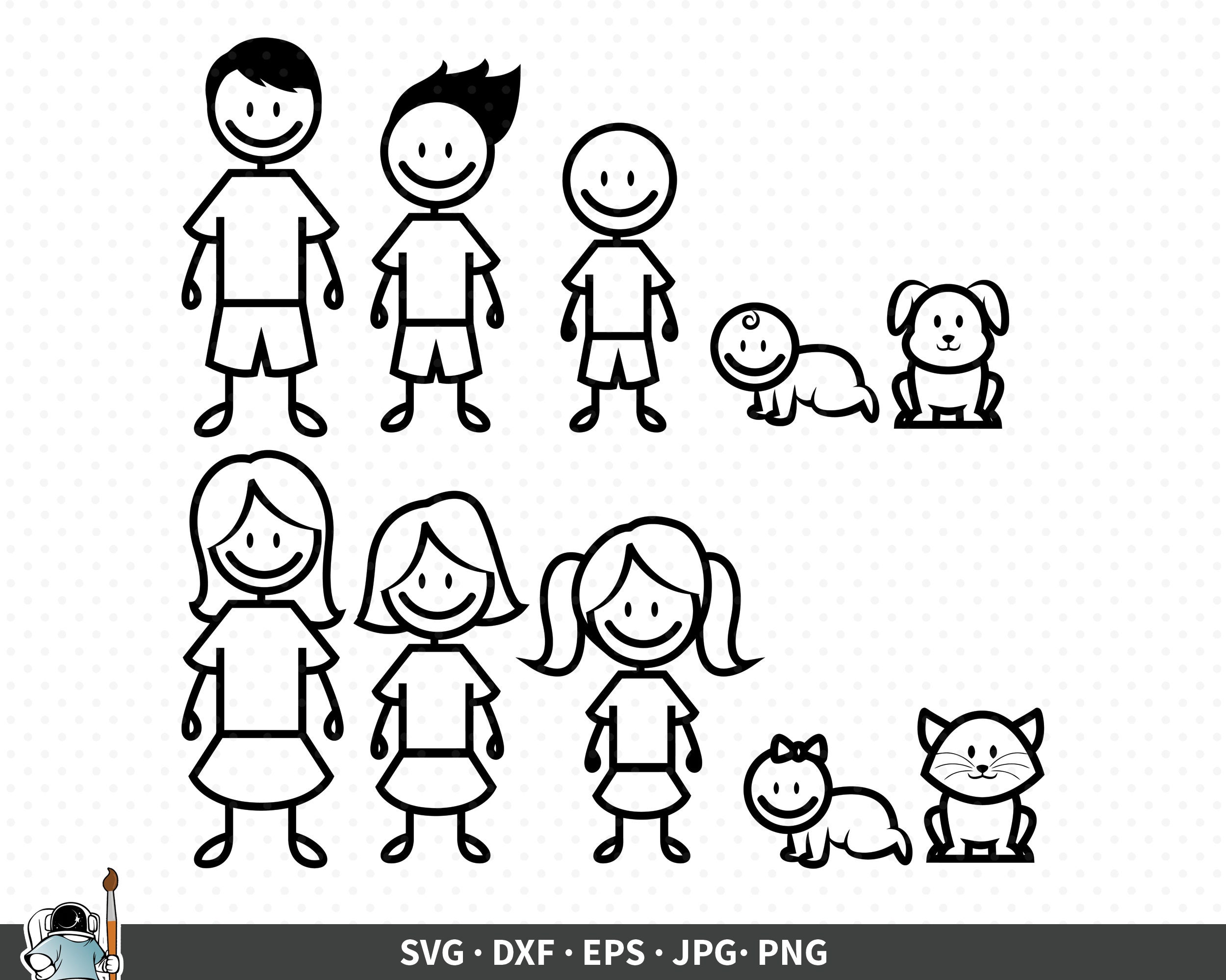 Free Free 113 Stick Figure Family Svg Free SVG PNG EPS DXF File
