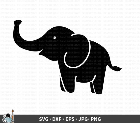 Elephant SVG Elephant Vector New Baby svg Baby Elephant | Etsy