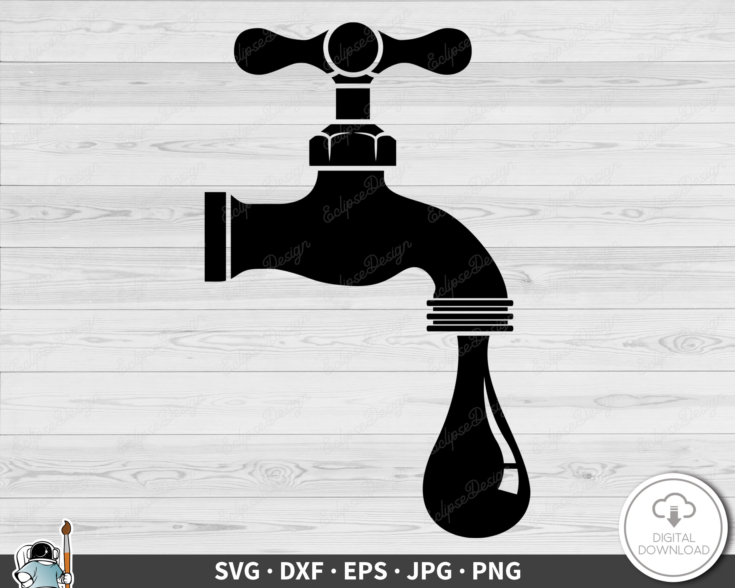 Faucet Silhouette