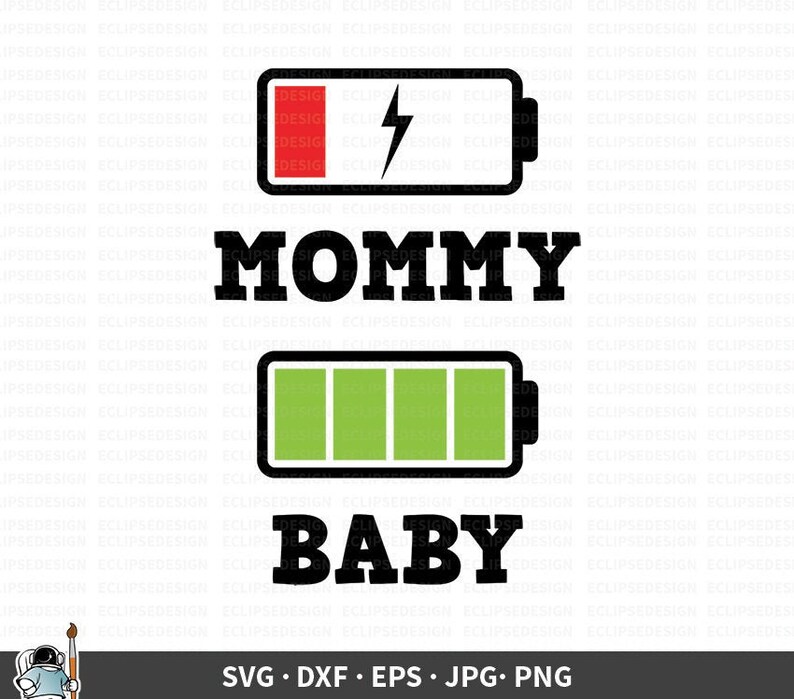 Download Clip Art New Mom Svg Baby Svg Dxf Eps Png Jpg Mom Silhouette Newborn Clipart Pregnancy Cut File Mom Battery Vector Mommy Svg New Baby Cricut Art Collectibles