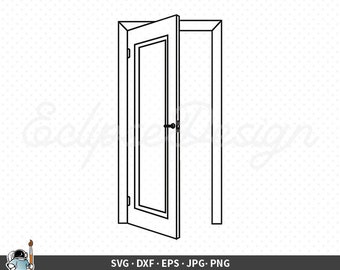 Open Door Svg Etsy