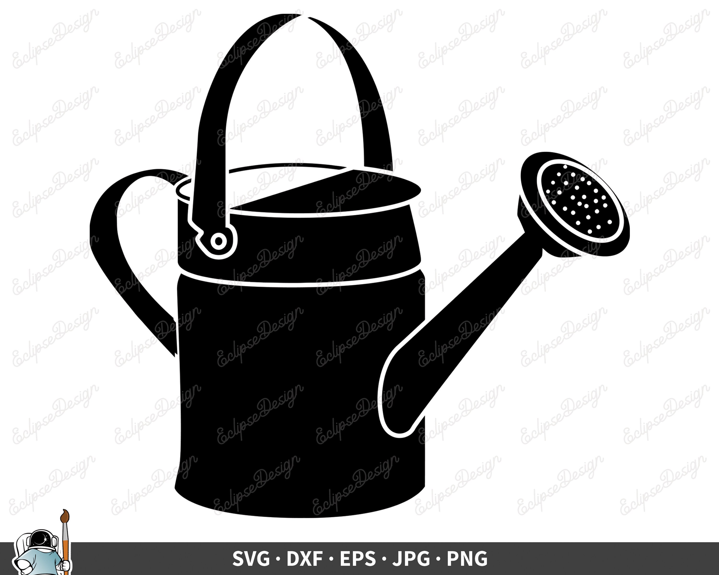 Watering Can SVG Water Vector Plants Clipart Garden Cricut Etsy Australia