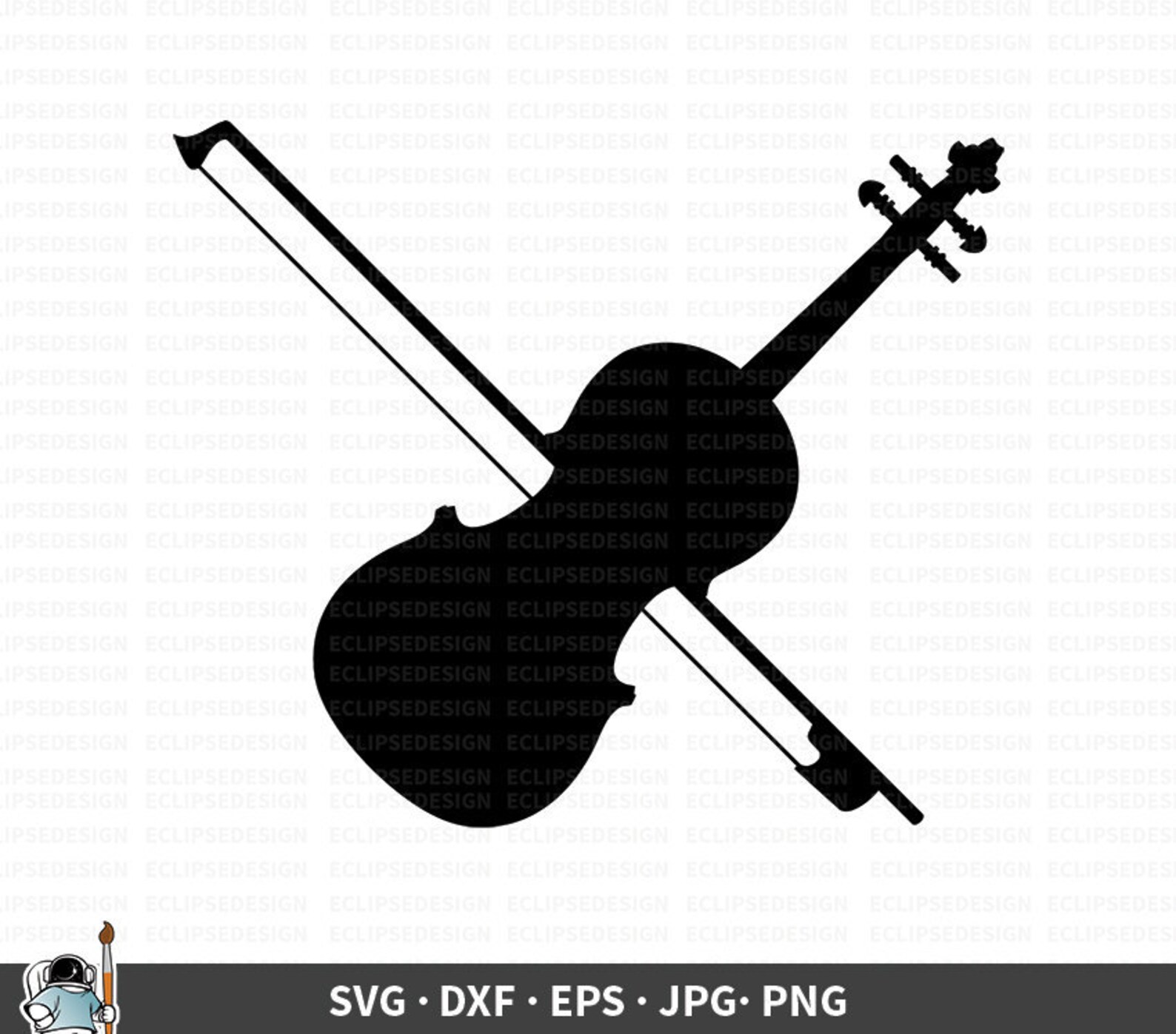 Violin SVG Violin Vector Violinist svg Violin Clipart Etsy