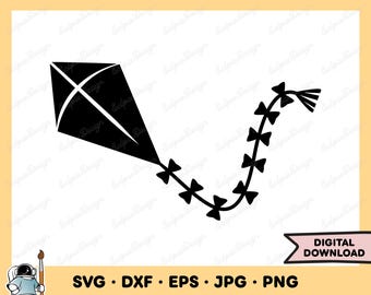 Kiteman Svg Kite SVG Bundle: Clipart, Cut Files, Printable (digital Download ...