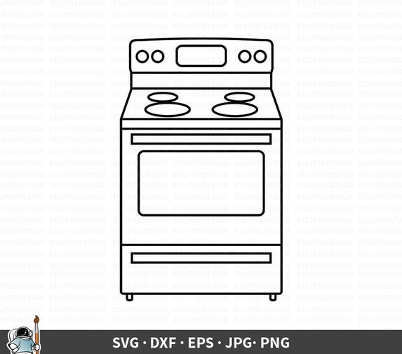 Stove Svg Stove Vector Stove Clipart Stove Cricut Stove Etsy