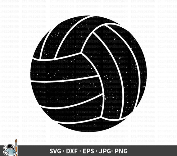 Download Grunge Volleyball Svg Volleyball Vector Volleyball Clipart Etsy