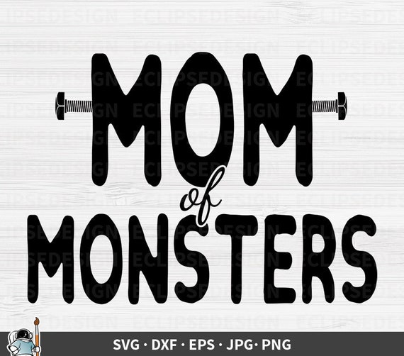 Download Halloween Mom Svg Mom Of Monsters Svg Halloween Clipart Etsy