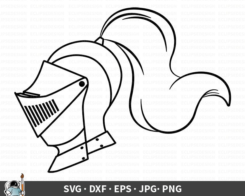 Download Knight Helmet Svg Knight Vector Knight Svg Knight Clipart Knight Cricut Knight Silhouette Medieval Knight Cut