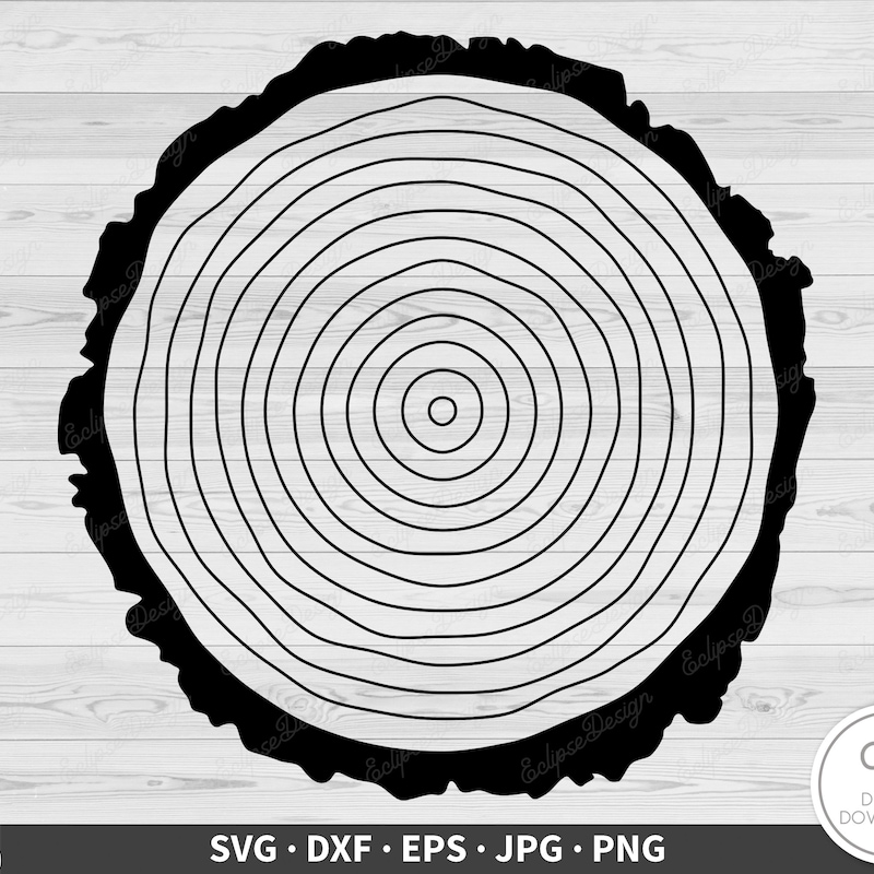 Tree Rings Svg - Etsy
