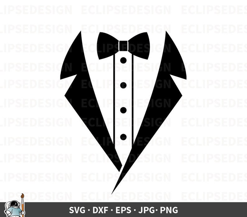 tuxedo shirt vector