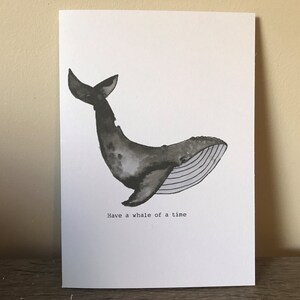 Whale Greeting Card image 3
