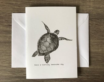 Turtle Greeting Card