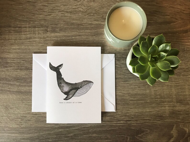 Whale Greeting Card image 4