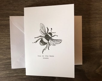 Bee Greeting Card