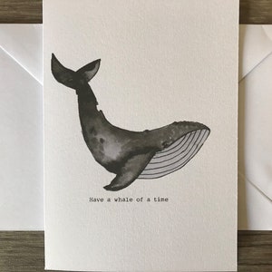 Whale Greeting Card image 1