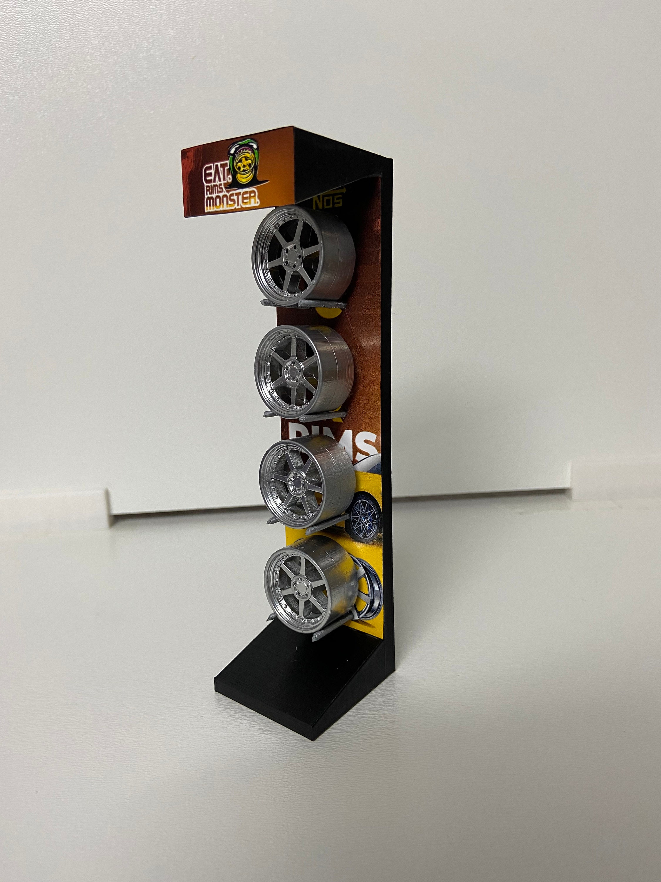 Wheel Rim Display Unit 1:24 Miniature Wheel Rim Display Stand Auto Parts Storage - Etsy Denmark