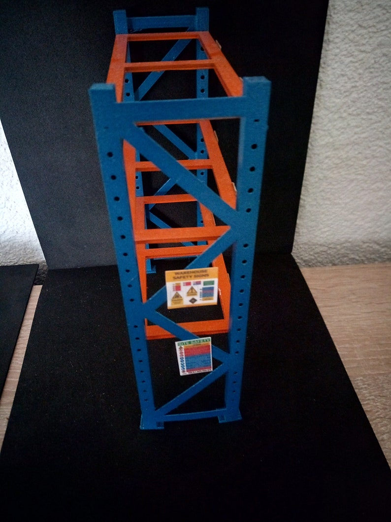 124 Warehouse Shelf for Diorama, Car Diorama, Diorama