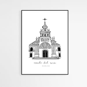 Hermitage of El Rocío | Virgin of El Rocío | Almonte, Huelva, Spain | Andalusian Art | Spanish Art | Minimalist | Huelva | Love Huelva | Tradition