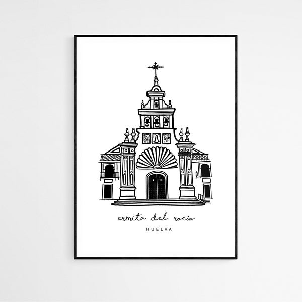 Ermita del Rocío | Virgen del Rocío | Almonte, Huelva, Spain | Andalusia Art | Spain Art | Minimalist | Huelva | Love Huelva | Tradition