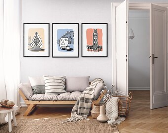 Tenerife Wall Art Collection | Tenerife Posters | Teide Park | Americas Beach | Auditorio de Tenerife Adán Martín | Spain | Canary Islands