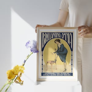 Brillantina Omnia | Calzado | Poster Vintage | España Posters Vintage | Brillantina Posters | Spain Poster | Oscar Box | Metis | Brillantina