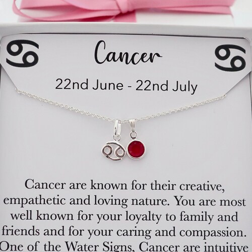 Cancer Zodiac Sign . Colors: rose gold, light pink & red Hand Painted Phone holder June 22- July 22