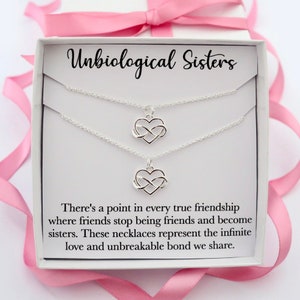 Best friend necklace for 2, matching bff friendship necklace gift, best friend christmas gifts, set of 2 two necklaces, best friend jewelry