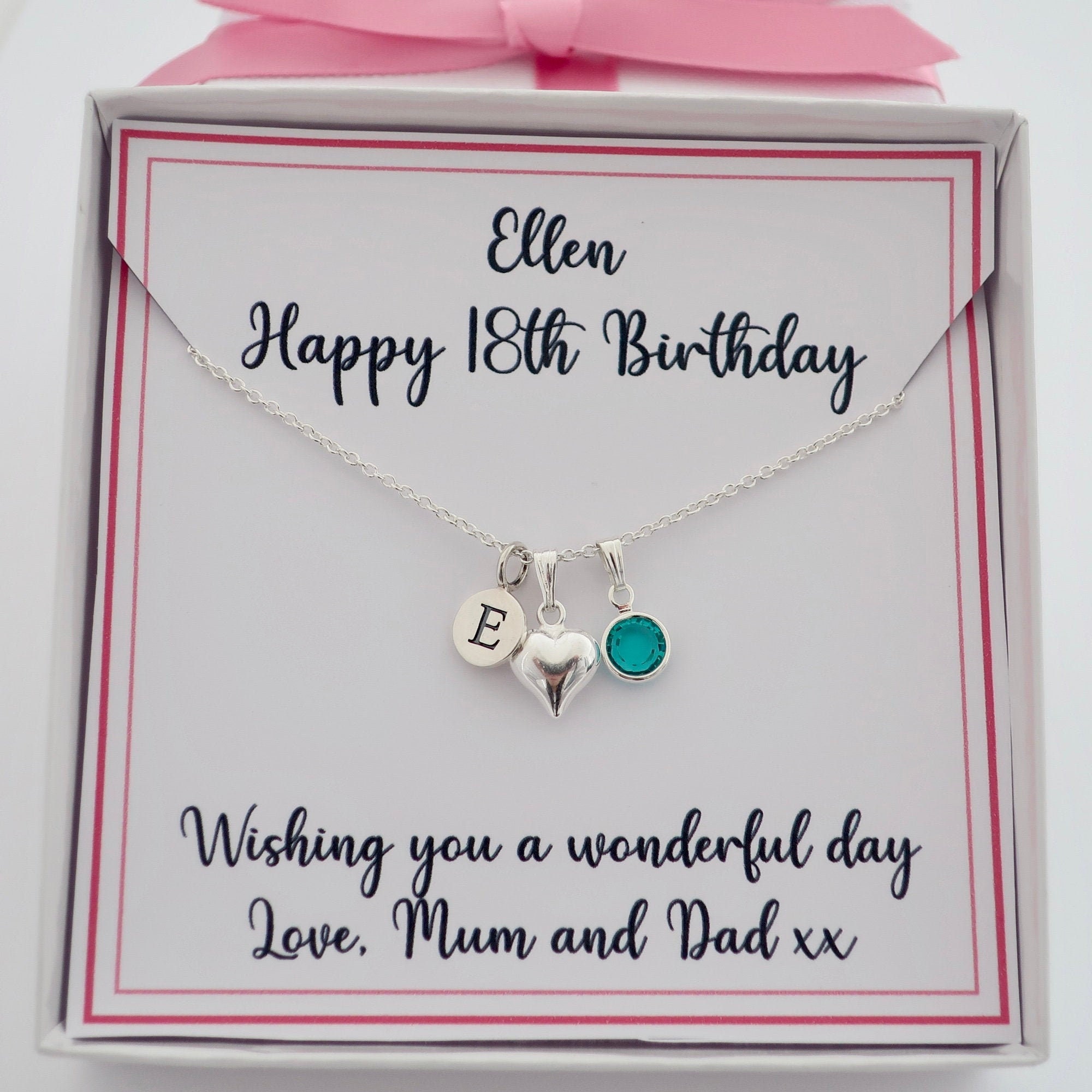 Unique 18th sale birthday jewellery