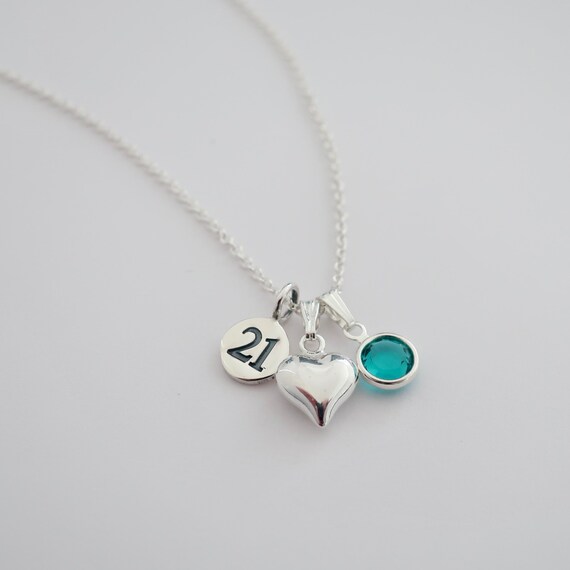 Tiffany 21st birthday necklace discount