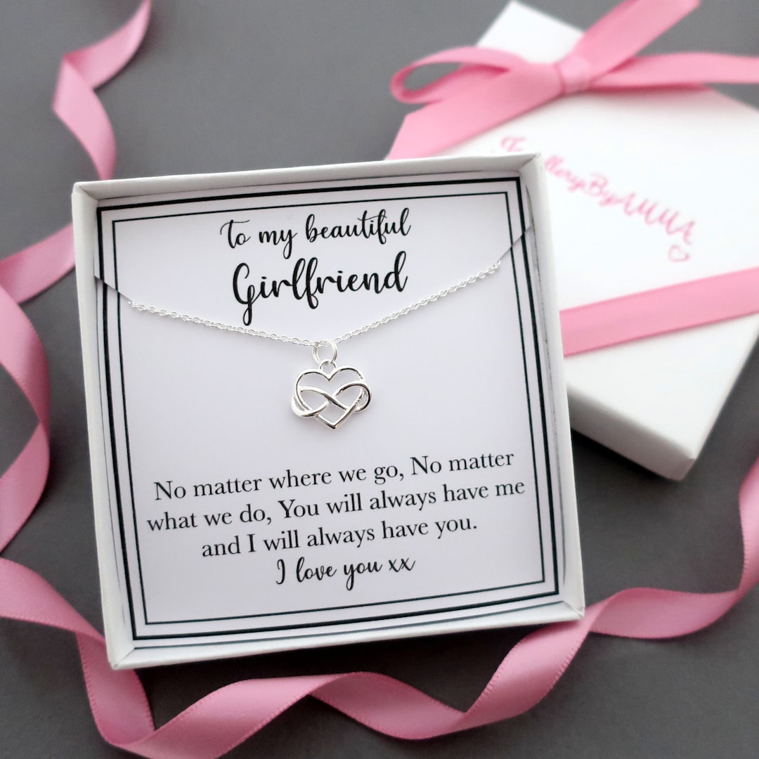  LilyCoty Gifts For Girlfriend, Anniversary Birthday Gifts For  Her, Romantic Girlfriend Gifts, Fiance Gifts For Her, Apology Gifts For  Her, Cool Birthday Gifts For Girlfriend, Message And Necklace Giftbox:  Clothing, Shoes