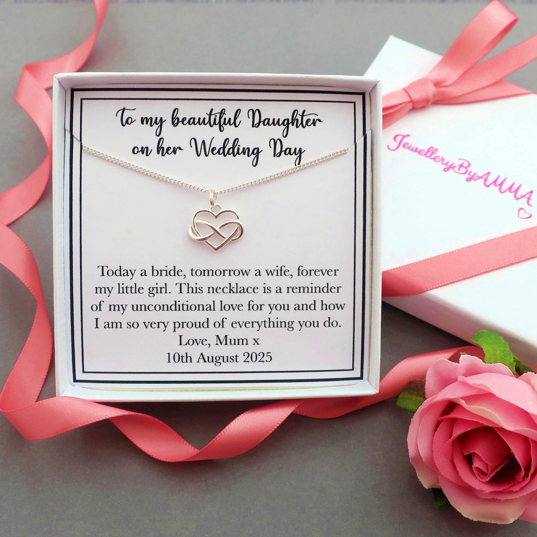 Daughter Wedding Day Gift, Daughter Bride Wedding Gift From Mum for ...