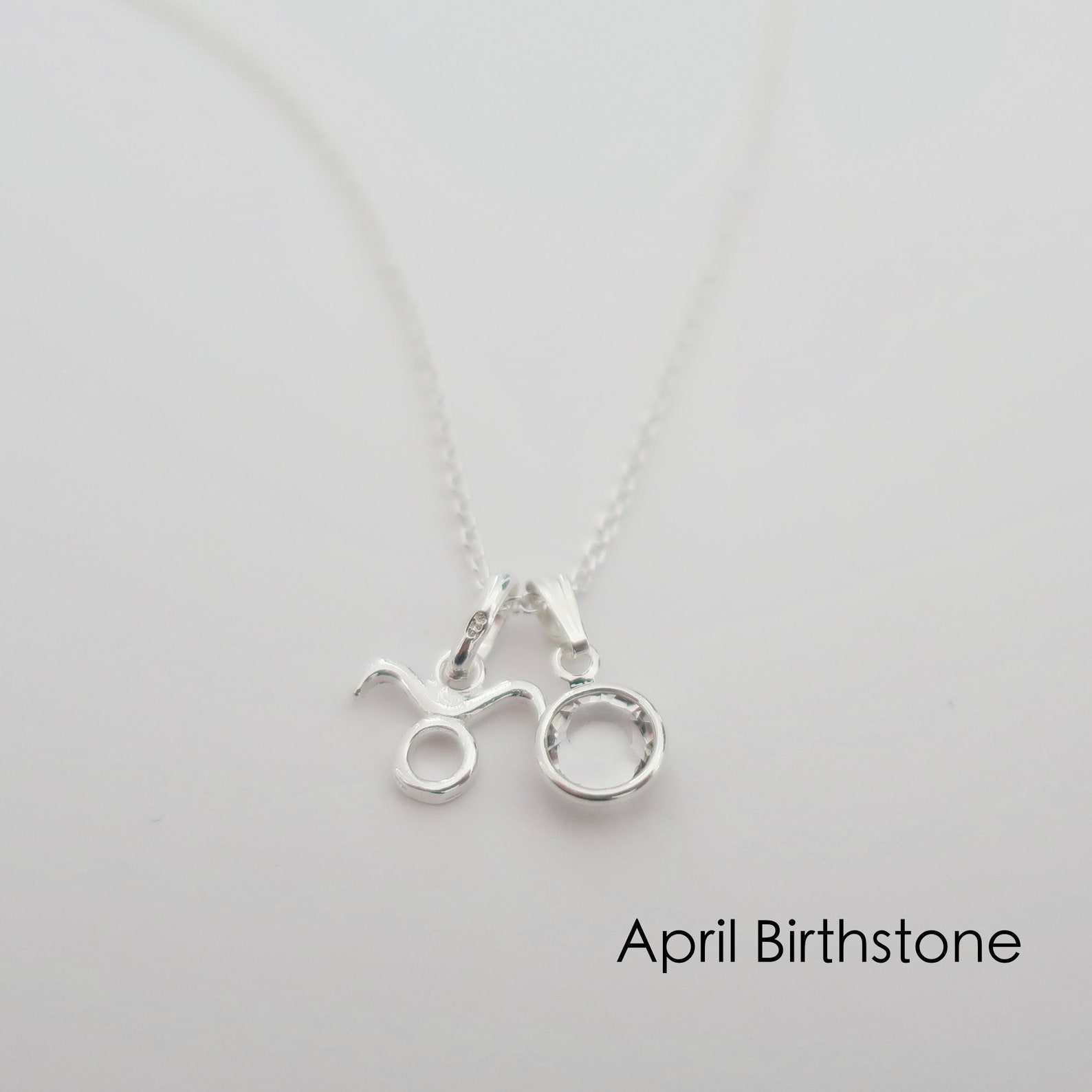 Sterling Silver Taurus Pendant Necklace Zodiac Star Sign Etsy