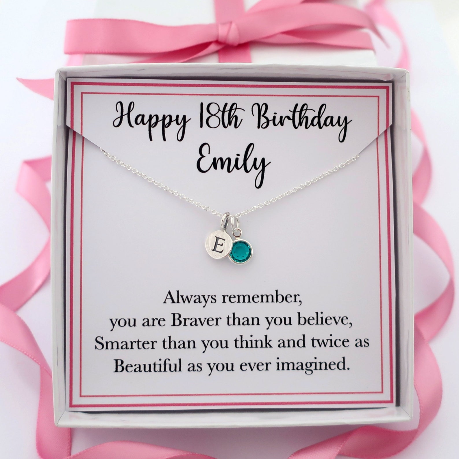 18th Birthday Gift Girl for Her, 18th Birthday Necklace Jewelry, Gifts ...