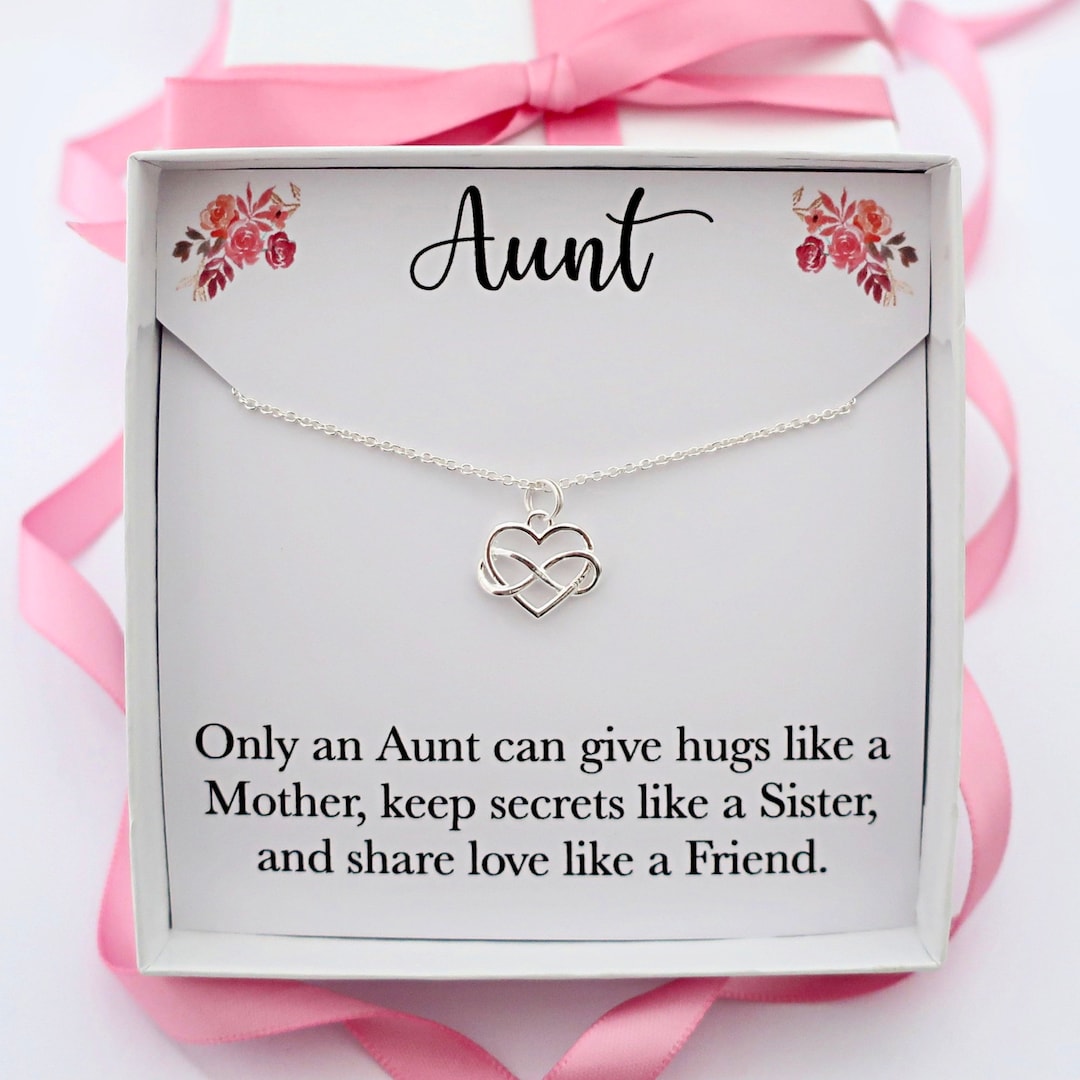 Geschenk Von Tante Zur Nichte Tante Halskette Schmuck Geschenk von Nichte Neffe, Weihnachten