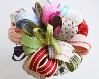 15 Metres Patterned Ribbon Mixed Bundle