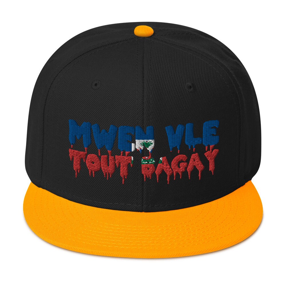 Mwen Vle Tout Bagay Haitian West Indian / Caribbean Snapback - Etsy