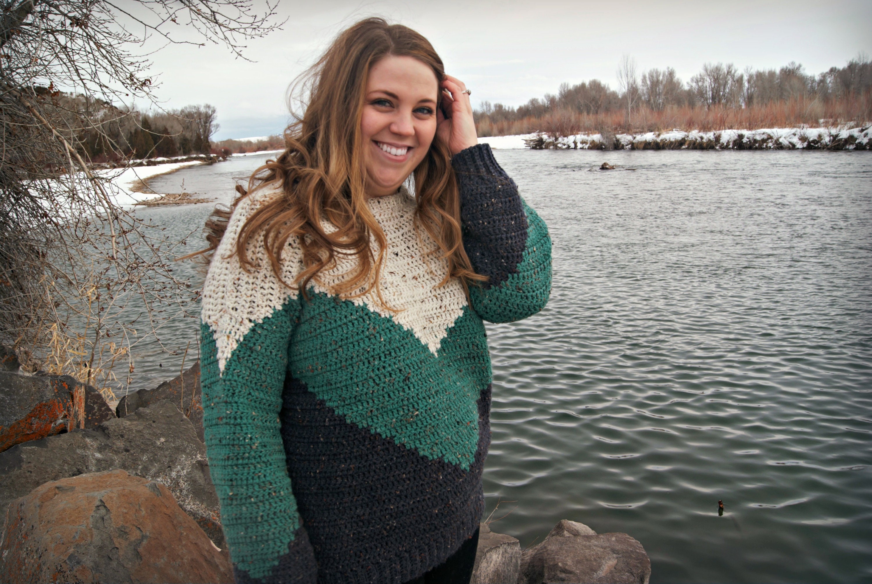 CROCHET PATTERN: Through the Mountains Pullover Crochet | Etsy